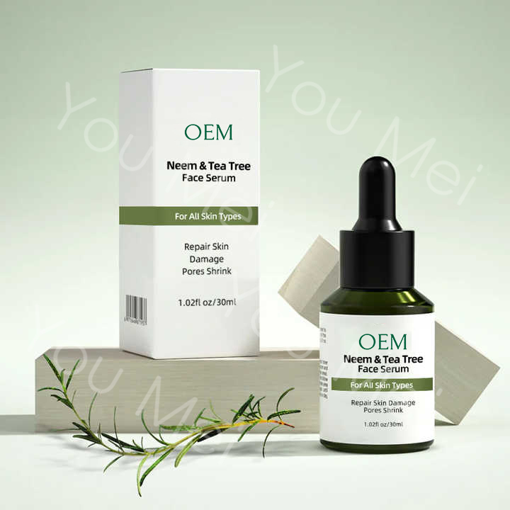 100% Natural Tea Tree Hyaluronic Vitamin C Serum Skin Damage Products