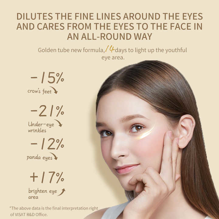 OEM 24 คาราททอง สับสนดูแลผิวหน้า หน้ากากตา ครีมกําจัดริ้วรอย ธาตุอินทรีย์