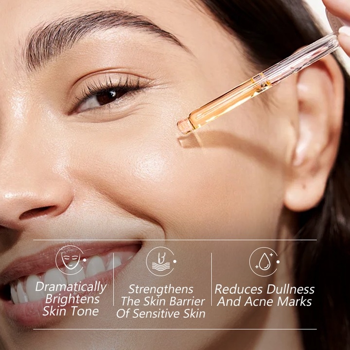 40ML سرم مراقبت از پوست و صورت ویتامین C زردچوبه سرم اصلاح کننده لکه های تیره