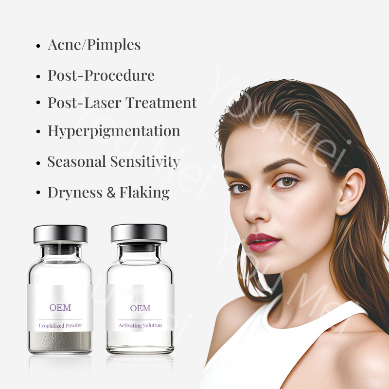 OEM ODM Custom Wholesale Collagen Hydration Repair Wrinkle-Removing Anti-Aging Serum for Whitening, Pigmentation Removal, and Skin Repair