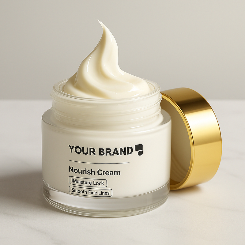 OEM ODM hyaluronic acid and vitamin c face cream anti-aging firming face cream day and night moisturizing face cream