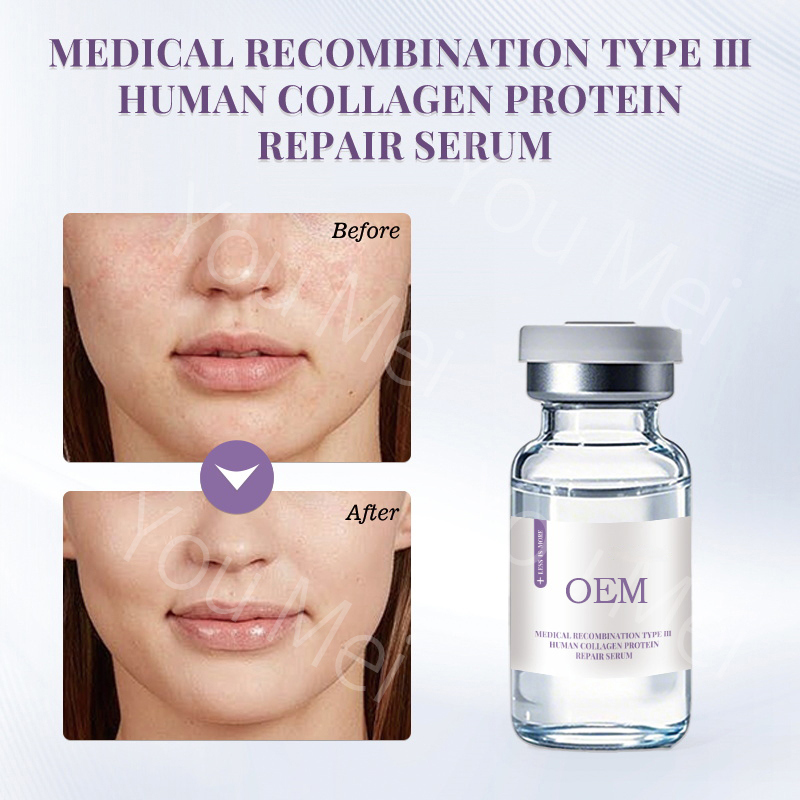 OEM ODM Organic Customized Hydrating Anti-Aging Serum Mini Bottles Skin Collage Serum Wrinkle Reduction Firming Spot Lightening Whitening Essence