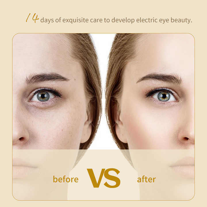 OEM 24 Karat Golden Instant Skincare Eye Mask Cream Wrinkle Removing Organic Essence