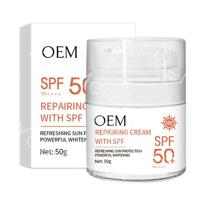 UV Protection Sun Cream SPF 50 Face Cream Daily Sunscreen Moisturizer ODM