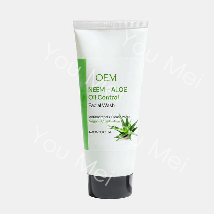Oil Control Skincare Facial Cleanser Moisturizing Aloe Aroma Face Wash ODM