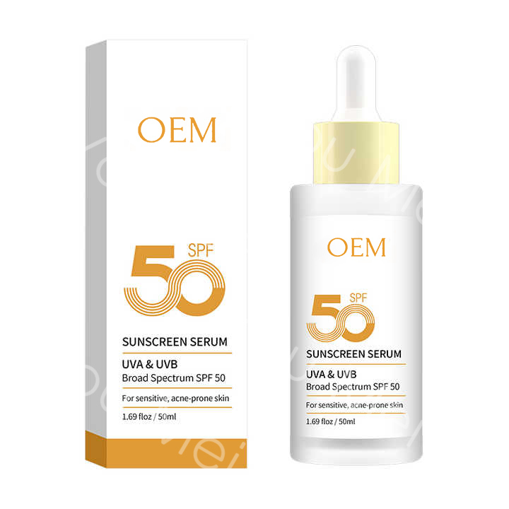 Customized Collagen SPF Sunscreen Cream Facial Serum Lotion SPF 30 50