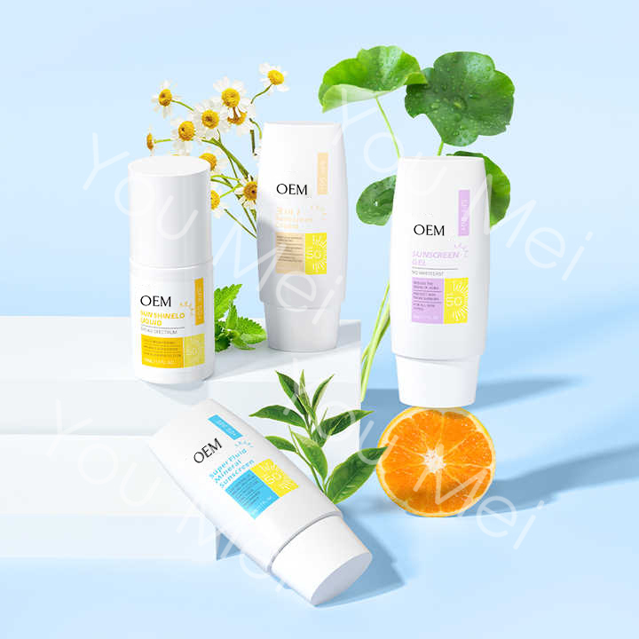 Sweatproof UV Protection Sunscreen Cream Spf 30 SPF 50 Broad Spectrum Moisturizer