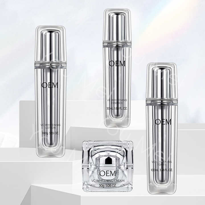 OEM 내추럴 블랙 스팟 리무버 비타민 C 유기농 스킨케어 기프트 세트 제품 미백 보습