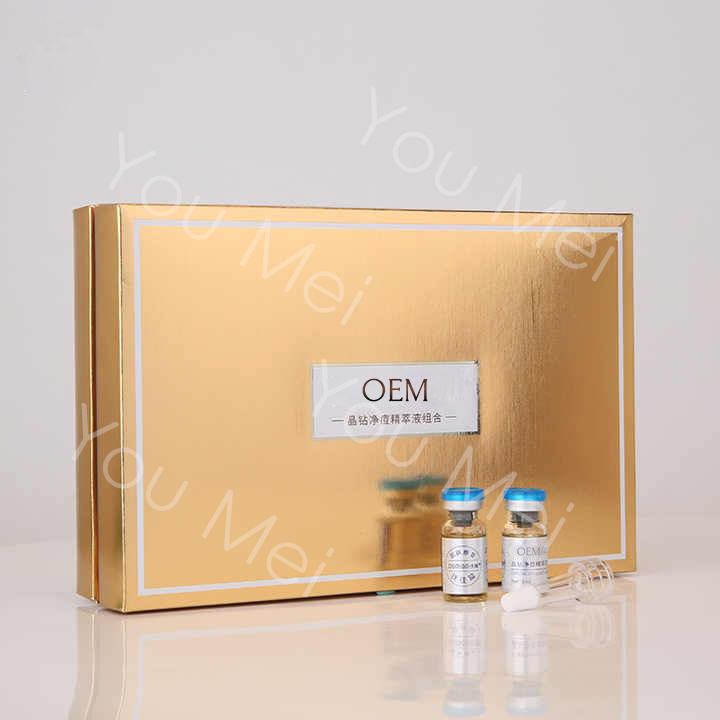 Deep Hydration Face Serum Ampoules For Dry Skin Intensive Renewal Pore Shrinking