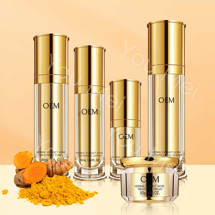 Cosmeceutical Facial Skincare Set Products Oil Control Essence Vitamin Rich Plant