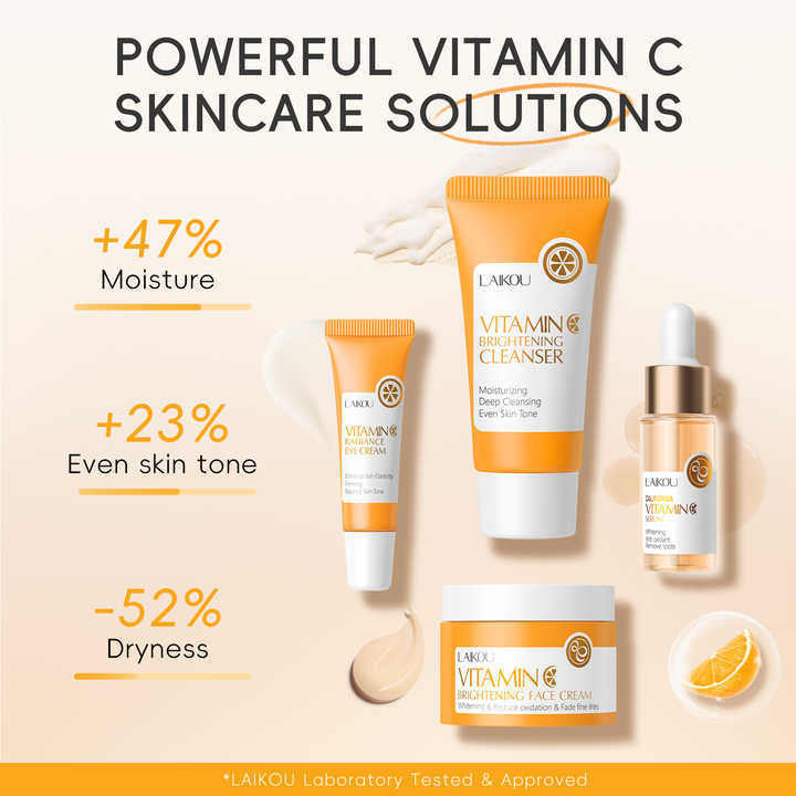 Natural Hydrating Vitamin C Skincare Products For Aging Brightening 100ML