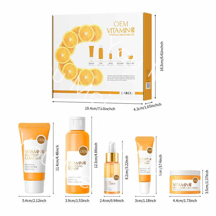 Natural Hydrating Vitamin C Skincare Products For Aging Brightening 100ML