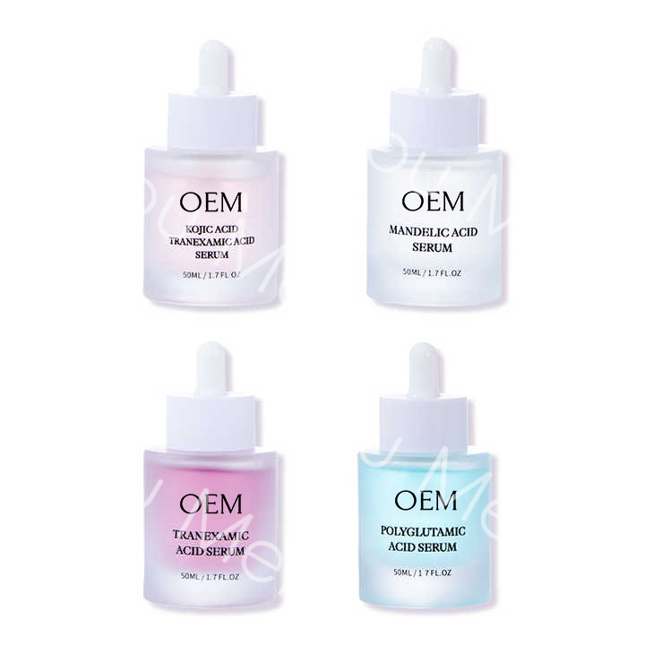 Night Brightening Skincare Face Cream Kojic Mandelic Acid And HA PGA Complex