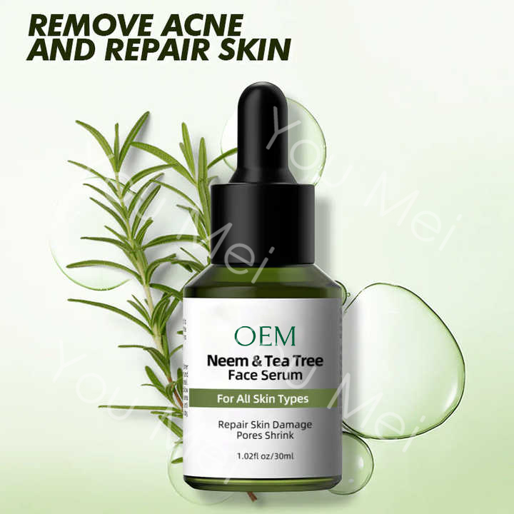 100% naturale albero da tè ialuronico vitamina C siero danni alla pelle prodotti