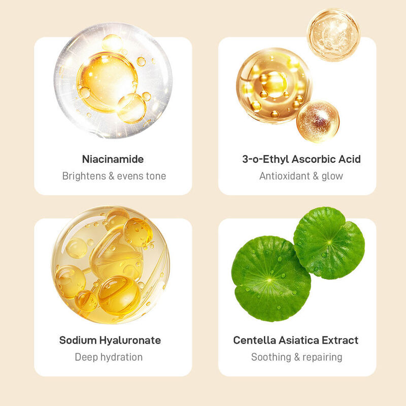 OEM ODM Brand Customized Hydra-9 + Luminous Serum Deep Hydration Brightening Facial Essence Hyaluronic Acid and Antioxidant Complex Essence