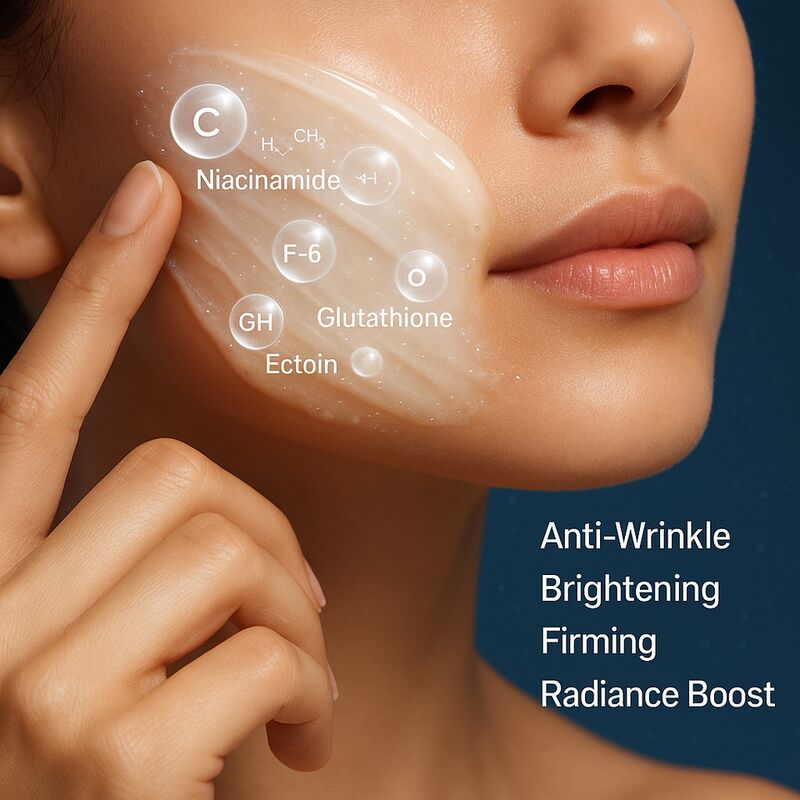 Skincare Gift Set Hyaluronic Acid Set Brightening Skincare Set Face Cream Lotion Serum Vegan Facial Skincare Set