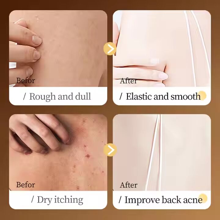 OEM ODM 24k Gold Body Wash Deep Cleansing Nourishing Skin Moisturizing Whitening Perfume Body Wash