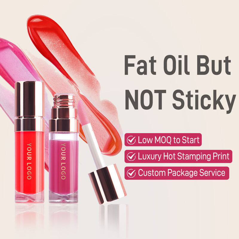 OEM ODM Lipstick Moisturizing Lip Color Versal Gel Plump Plump Serum Lip Gloss Oil Low Minimum Order Quantity