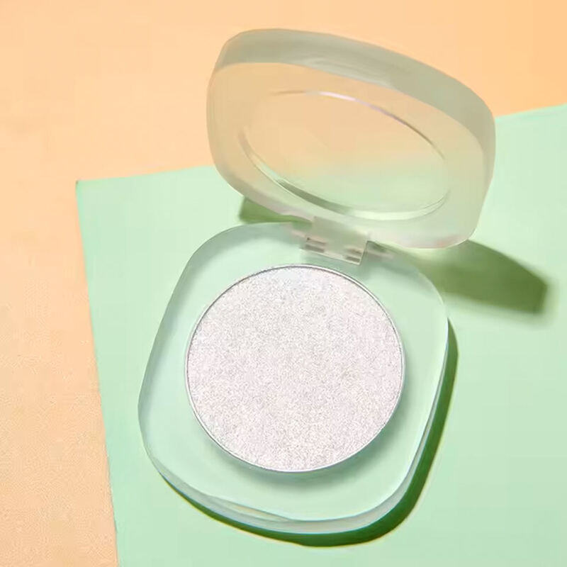 OEM ODM brand long-lasting shiny vegetarian makeup highlighter, body highlighter, pressed powder highlighter, makeup highlighter