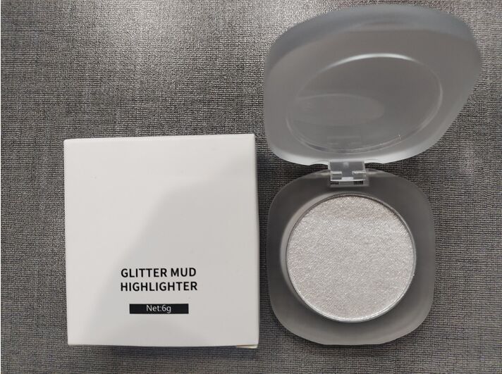 OEM ODM brand long-lasting shiny vegetarian makeup highlighter, body highlighter, pressed powder highlighter, makeup highlighter