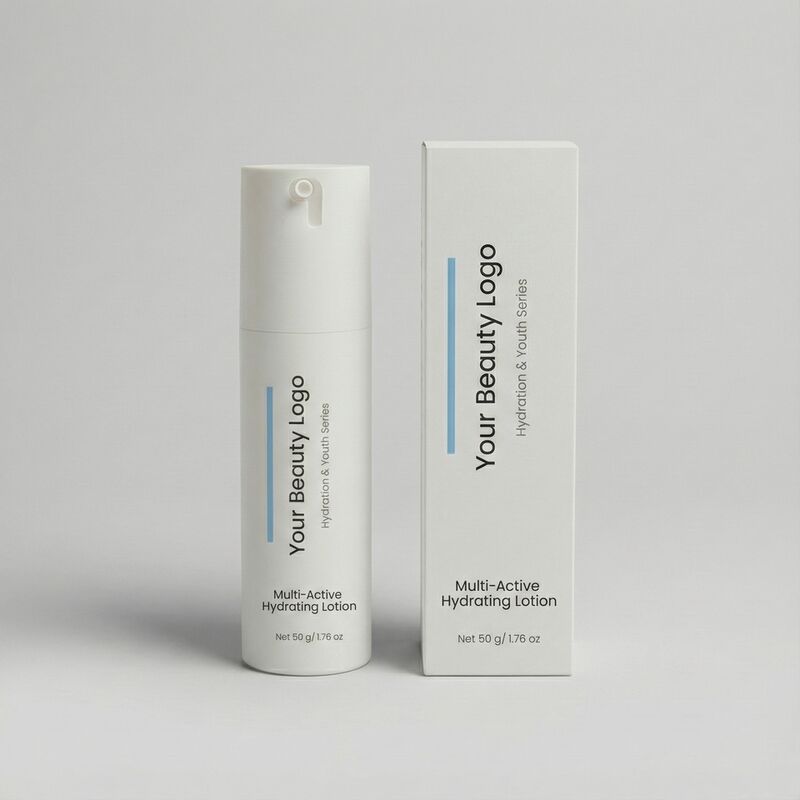 OEM ODM customized multi effect moisturizing lotion, suitable for dry and mature skin, locks moisture, reduces wrinkles, brightens darkness, and creates youthful luster