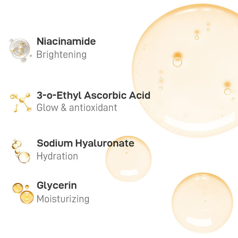 OEM DOM custom toner is a brightening toner suitable for dull skin, gently hydrating, even skin tone, and creating a soft, bright, and radiant glow.