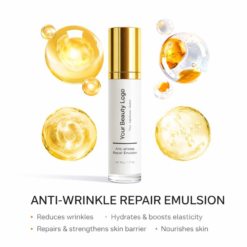 OEM ODM anti-aging skin care package, including firming cream and anti wrinkle repair lotion, whitening, anti wrinkle and beautiful skin, can be customized