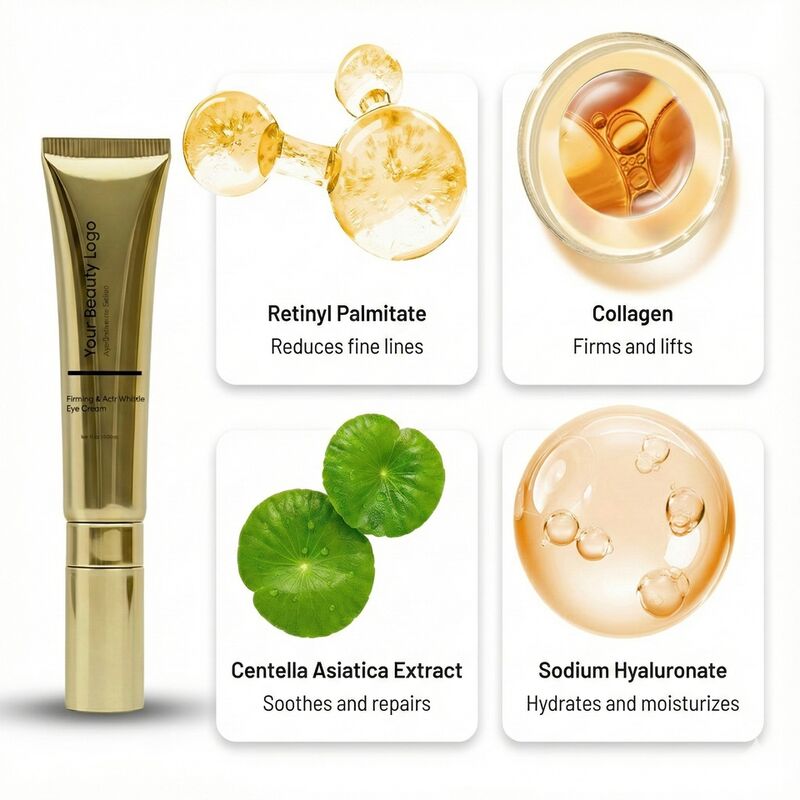 OEM ODM anti-aging skin care package, including firming cream and anti wrinkle repair lotion, whitening, anti wrinkle and beautiful skin, can be customized