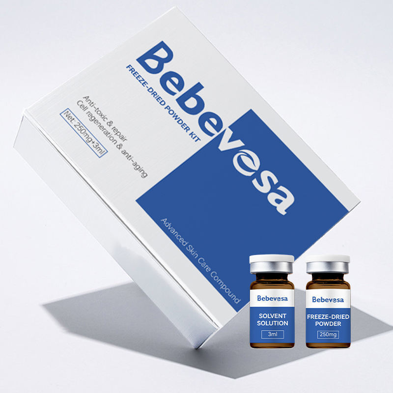 OEM ODM customized brand freeze-dried powder set, stem cell facial care moisturizing products, skin toner freeze-dried powder