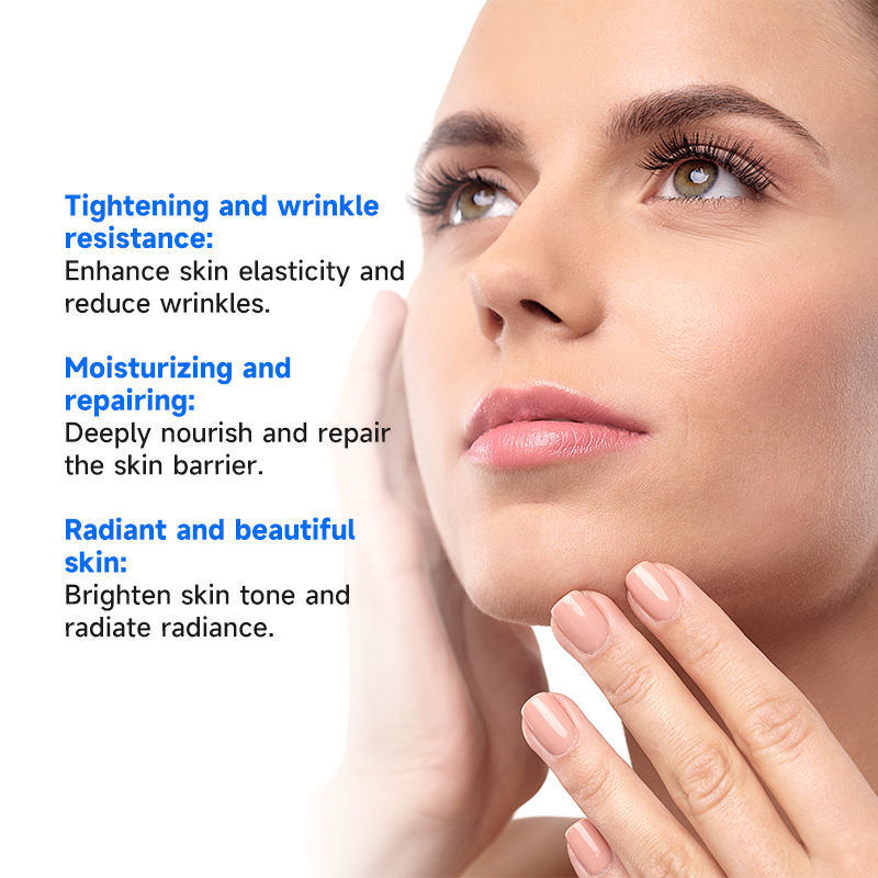 OEM ODM customized brand freeze-dried powder set, stem cell facial care moisturizing products, skin toner freeze-dried powder