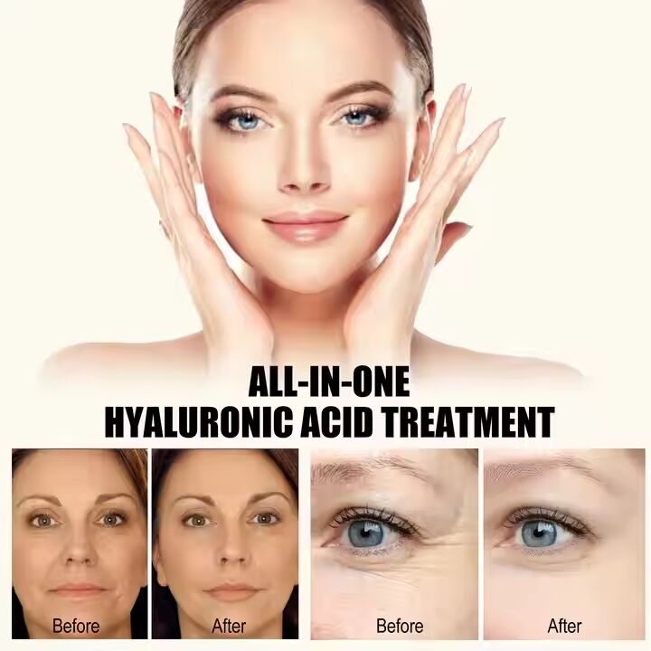 OEM ODM customized collagen anti-aging anti wrinkle moisturizing essence set, containing Centella Hyaluronic Acid, for facial brightening and skin regeneration