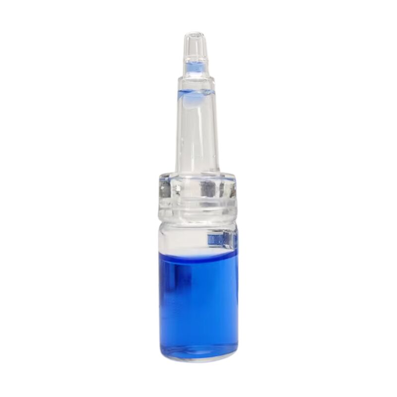 OEM ODM blue copper peptide essence ampoule anti wrinkle firming elastic essence for combination of skin aging