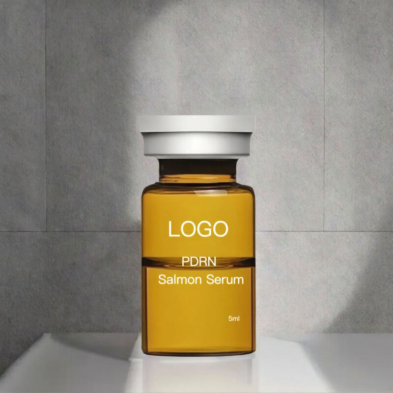 OEM ODM customized PDRN ingredients Vitamin E anti-aging whitening moisturizing facial regeneration salon repair anti wrinkle essence