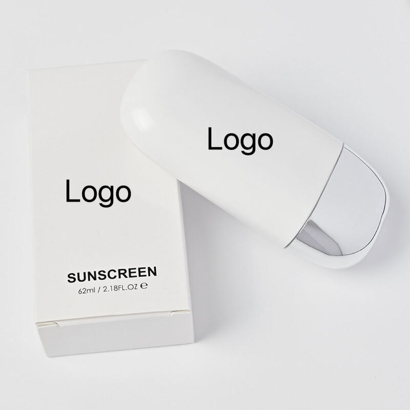 OEM ODM brand customized SPF50 face cream lotion herbal ingredients organic sunscreen moisturizing cream, with whitening and sunscreen effects