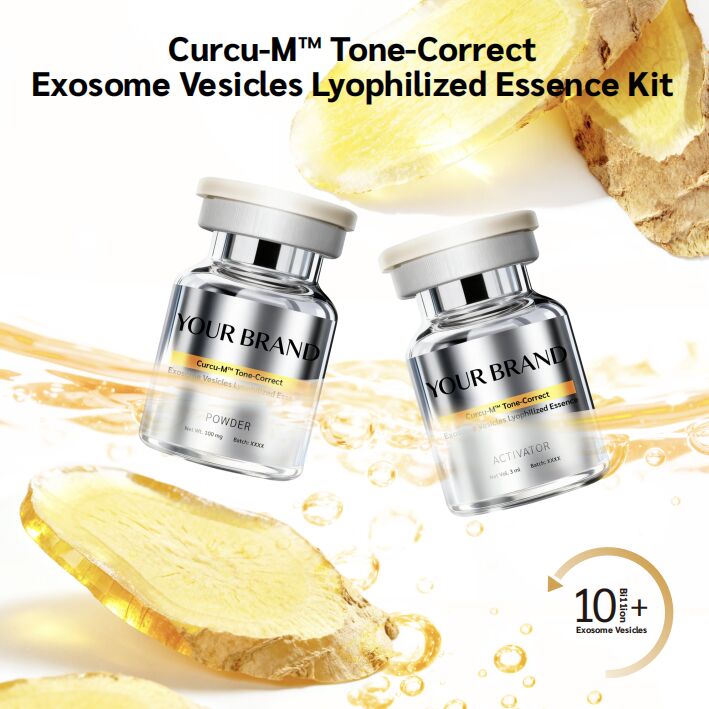 OEM ODM skin care essence serum stimulates fibroblast, reduces wrinkle depth, enhances elasticity, and restores firm, young and elastic skin texture