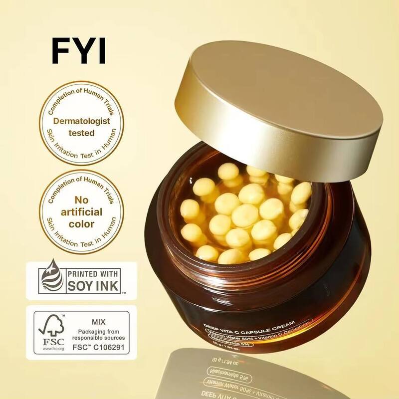 OEM ODM brand can customize vitamin C Camellia private brand face cream with deep moisturizing and anti wrinkle effect suitable for all skin types