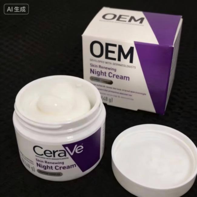 OEM ODM can customize high-quality original shea butter nicotinamide polypeptide moisturizing cream to repair night cream multi effect face cream