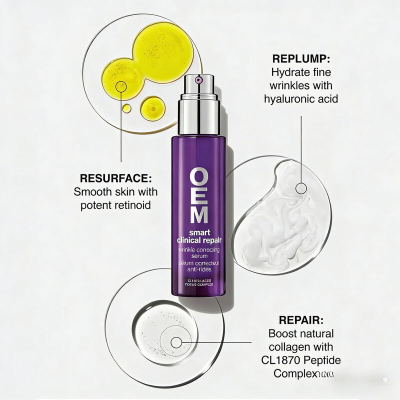 OEM ODM liquid essence, which can whiten, tighten, fade black spots, promote collagen, moisturize and other facial care effects