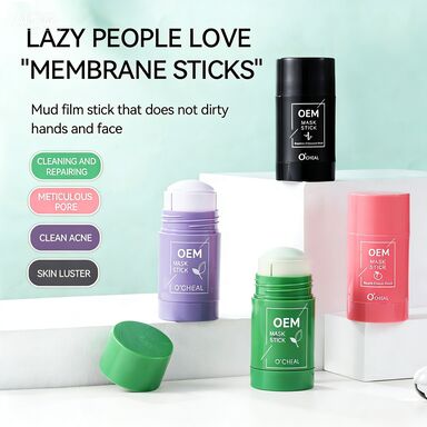 OEM ODM plant extract essence mud facial mask nourishes, whitens and moisturizes skin