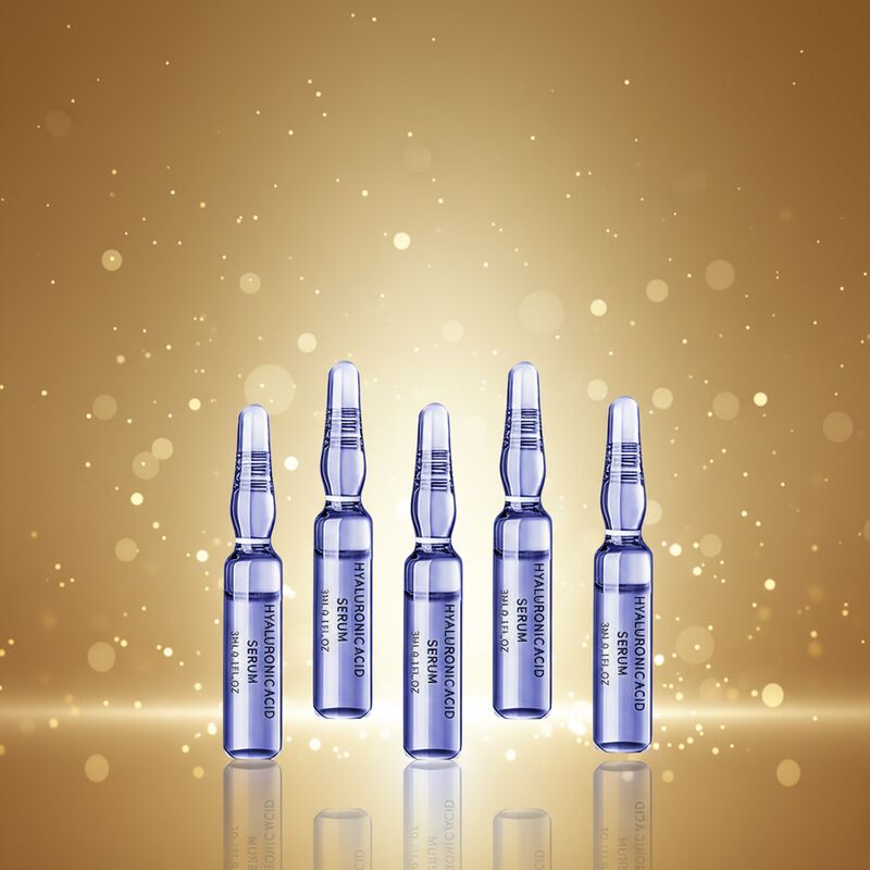 OEM ODM own brand anti wrinkle facial moisturizing hyaluronic acid essence organic ingredients can be customized skin care ampoule