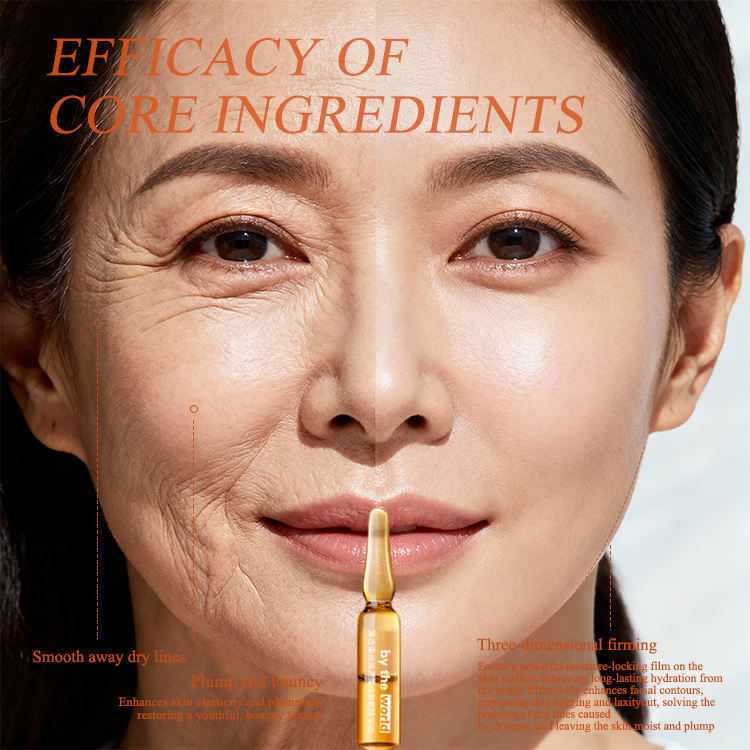 OEM ODM brand customized skin care product Moisturizing anti wrinkle firming whitening collagen facial essence
