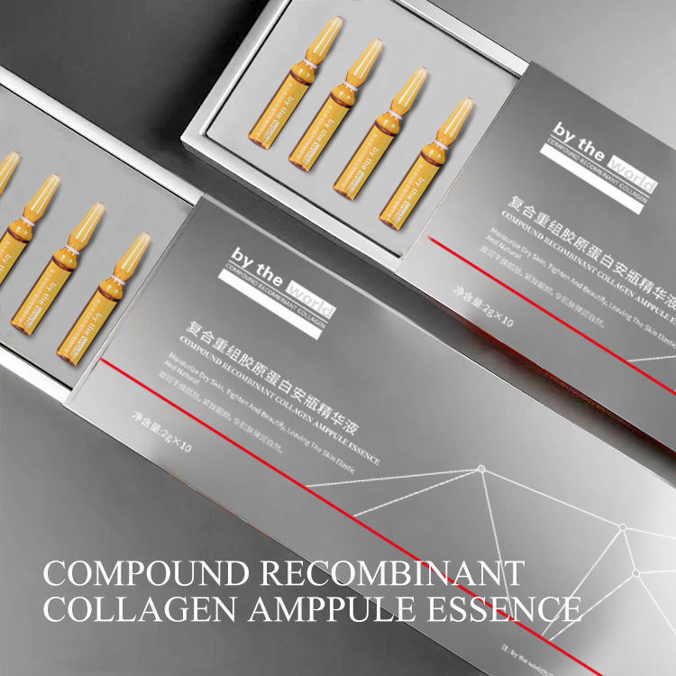 OEM ODM Enhanced Elasticity Collagen Ampoule Serum Hyaluronic Acid, Keeps Skin Full, Serum Moisturizes Skin, Brightens Skin Color