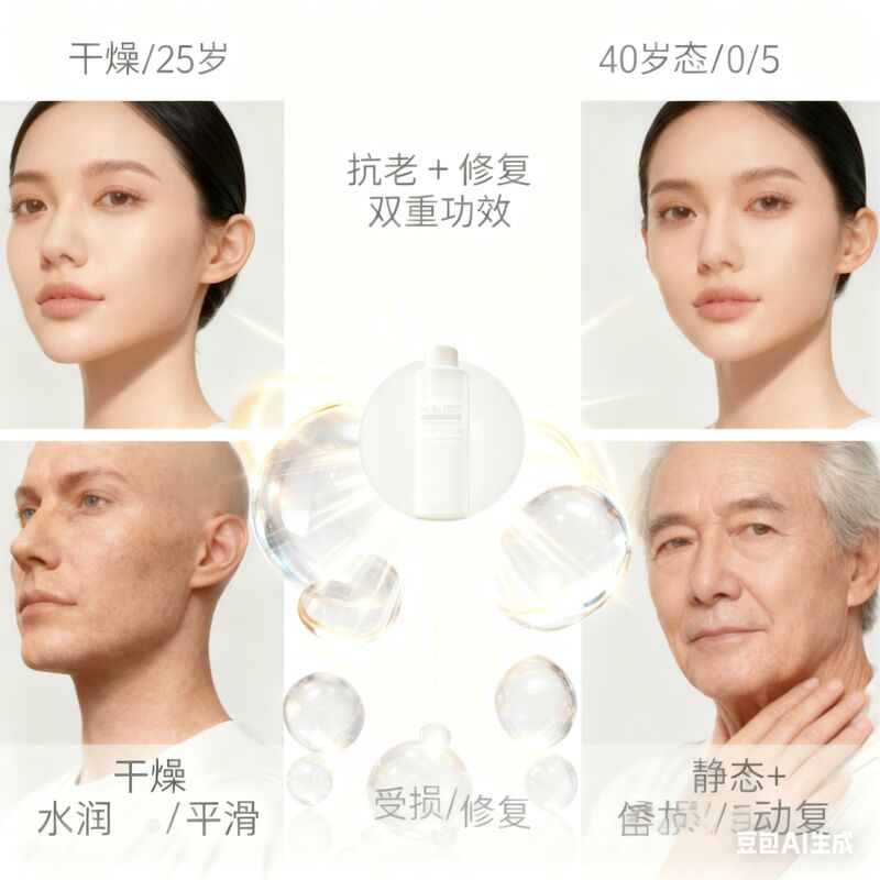 Toner essence de collagène anti-âge OEM ODM - vitamine B12, utilisé pour éclaircir et antioxydant, hydrater et hydrater les peaux sensibles