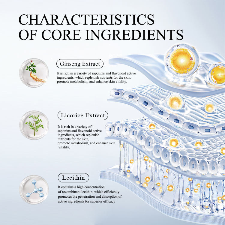 OEM ODM Multi repair Retinol Squalane Collagen essence Cream Lecithin Ceramide NP Moisturizing, Firming and Brightening Skin All Skin Anti aging