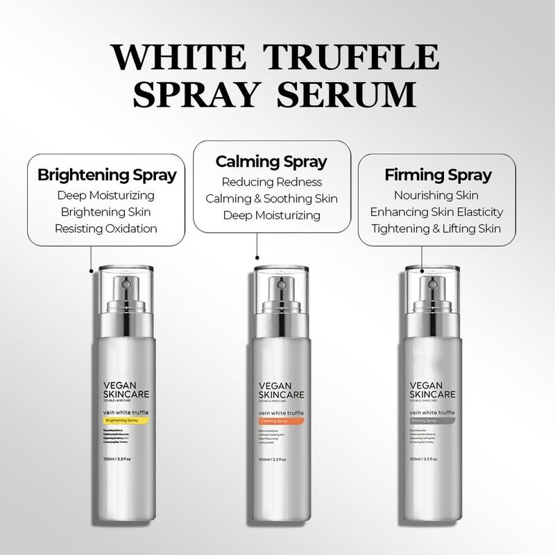 OEM ODM brand customized organic luxury skin care products Whitening facial oil essence toner spray truffle anti-aging moisturizing facial care