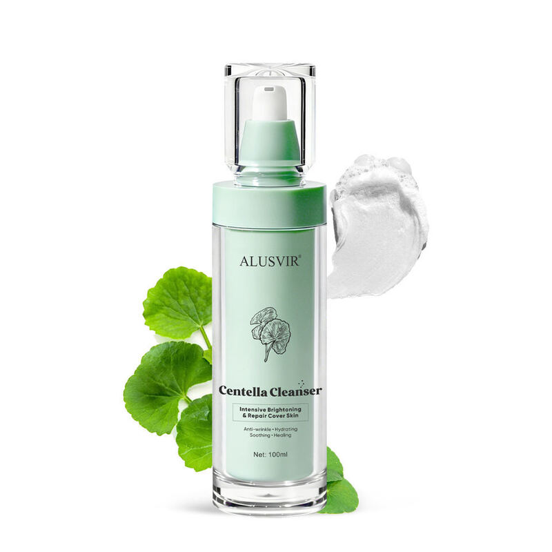 OEM ODM Natural Snow Grass Gentle Cleansing, Skincare Moisturizing, Soothing, Repairing, Acne Removing Facial Cleanser
