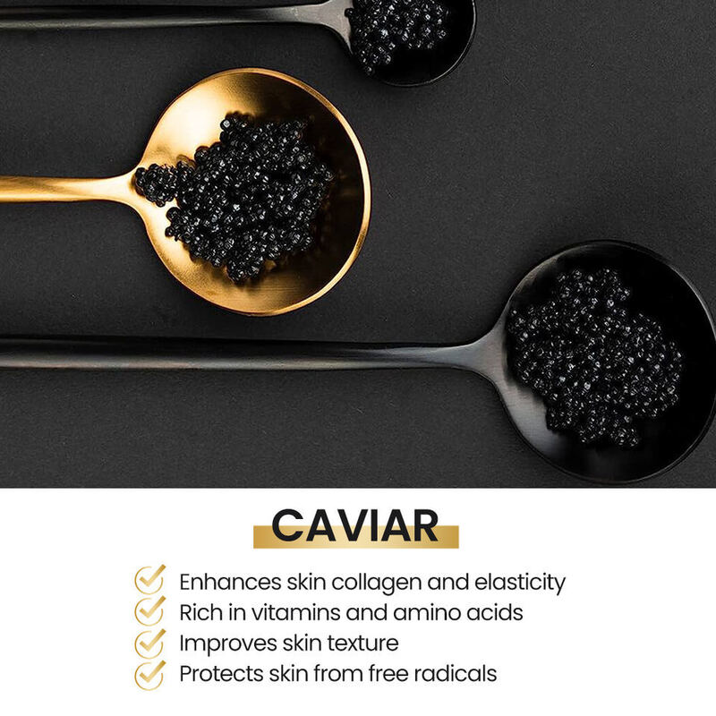 OEM ODM Custom Luxury Caviar Firming Eye Cream for Wrinkles and Puffiness Anti-Aging Private Brand Eye Cream