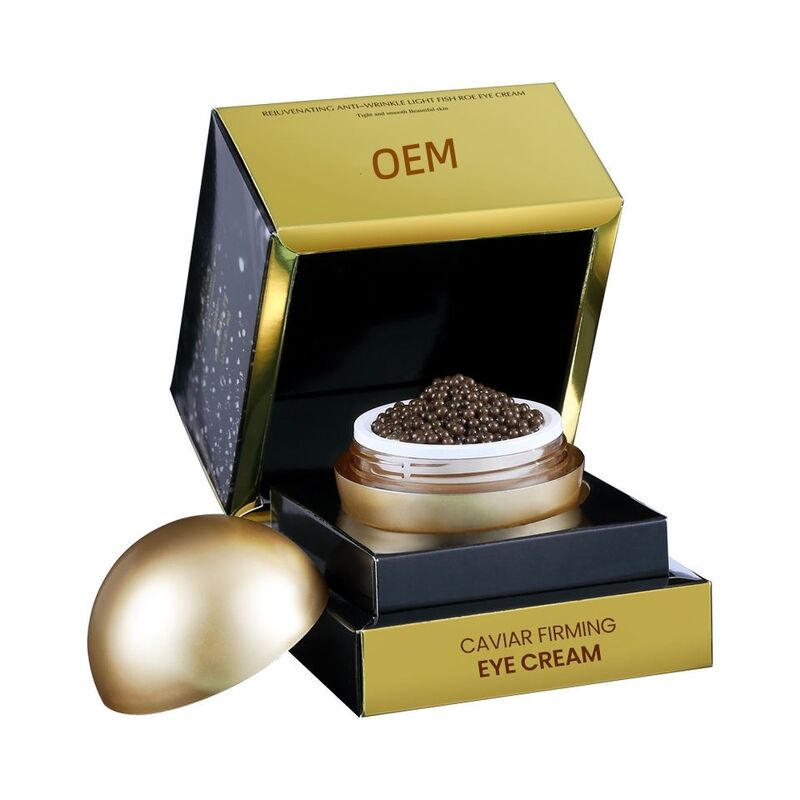 OEM ODM Custom Luxury Caviar Firming Eye Cream for Wrinkles and Puffiness Anti-Aging Private Brand Eye Cream