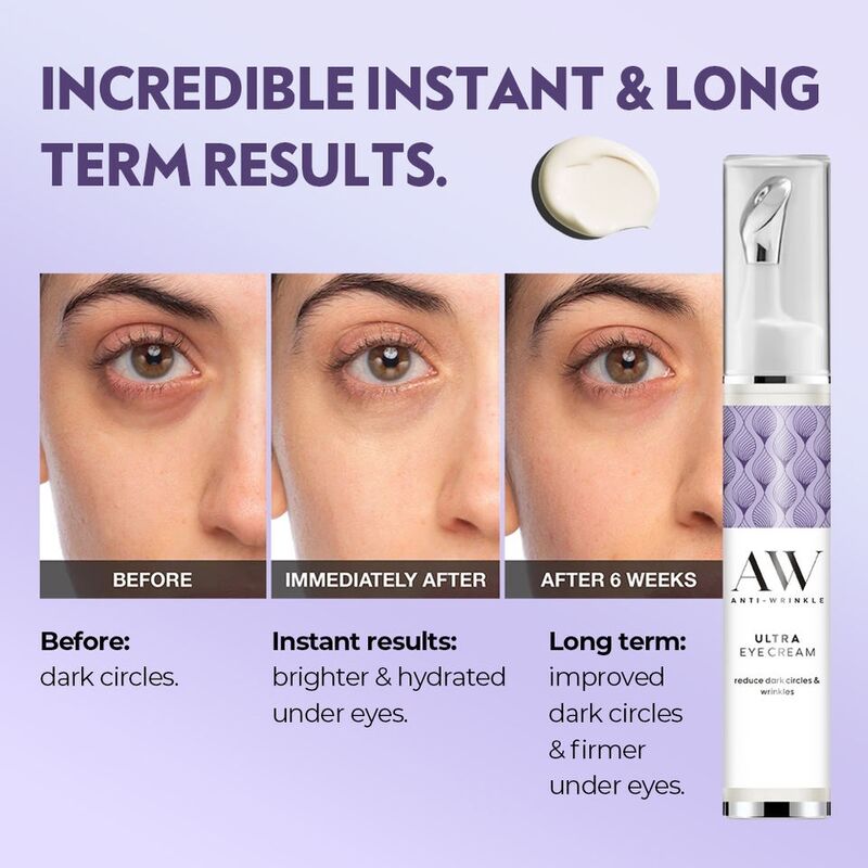 OEM ODM Organic Eye Cream, Vegetarian Anti Aging Wrinkle Removal, Eye Bag Removal, Fine Lines&Dark Circles, Women's Skincare Products