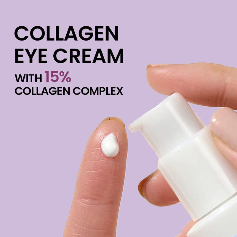 OEM ODM Anti aging Eye Cream Korean Skin Care Peptide Collagen Anti wrinkle Lifting Brightening Eye Cream&lotion